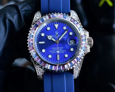 Rolex Submariner replica with sapphire crystal Automatic Movement 40mm Luminous Blue Dial Watch
